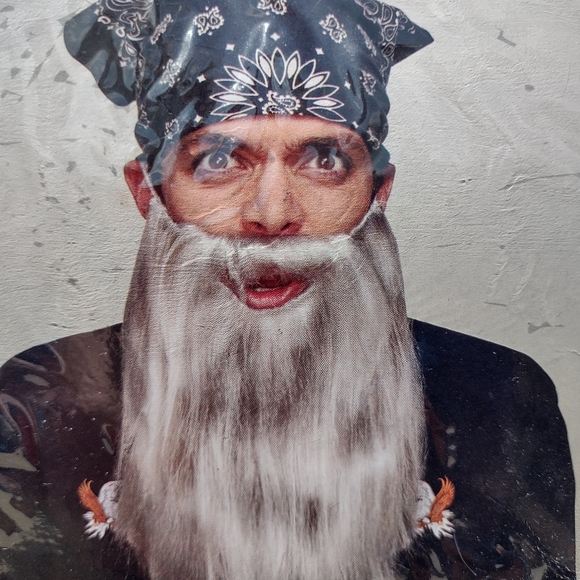 🆕 NEW Straight Beard Costume - Picture 2 of 6